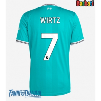 Liverpool Florian Wirtz #7 Tricou Fotbal Replică 2025-26 Barbati Treilea
